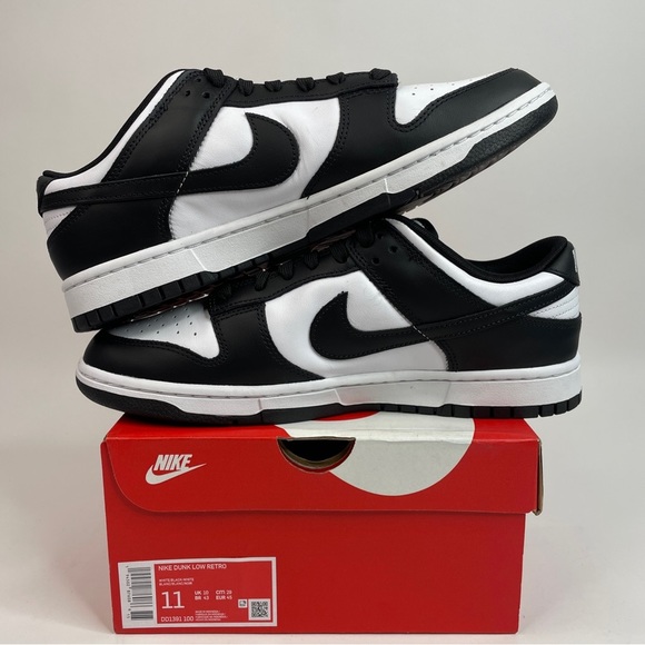Nike Dunk Low Retro “Panda/Black White” 2023 - Picture 3 of 4